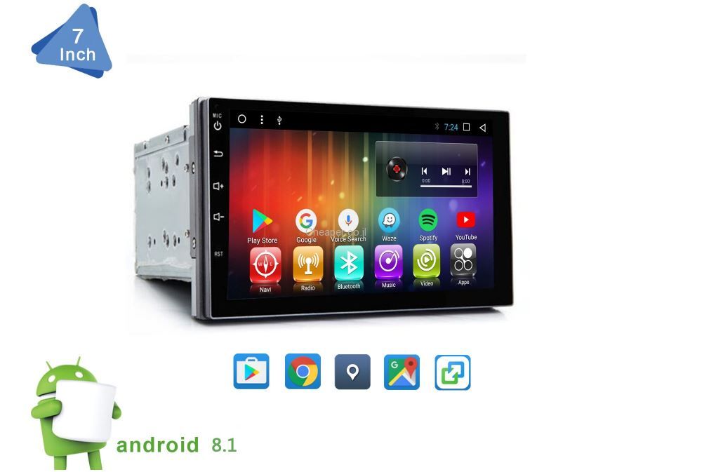 ����� ��������� �������� 8.1 �� WAZE ��� 7 ���� ��� BC5033 ����� �������