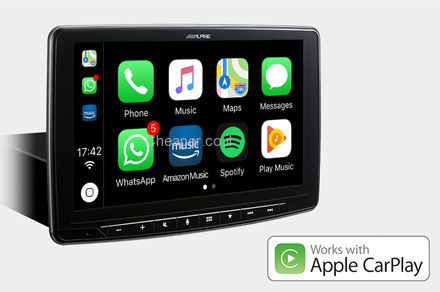 ����� ��������� ���� Apple CarPlay ���� Alpine ILX-F903D