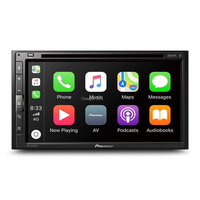 ����� ��������� 6.8" AVH-Z5250BT ���� ���� ����� ���� PIONEER ����� Apple CarPlay / Android Auto ���� 2019
