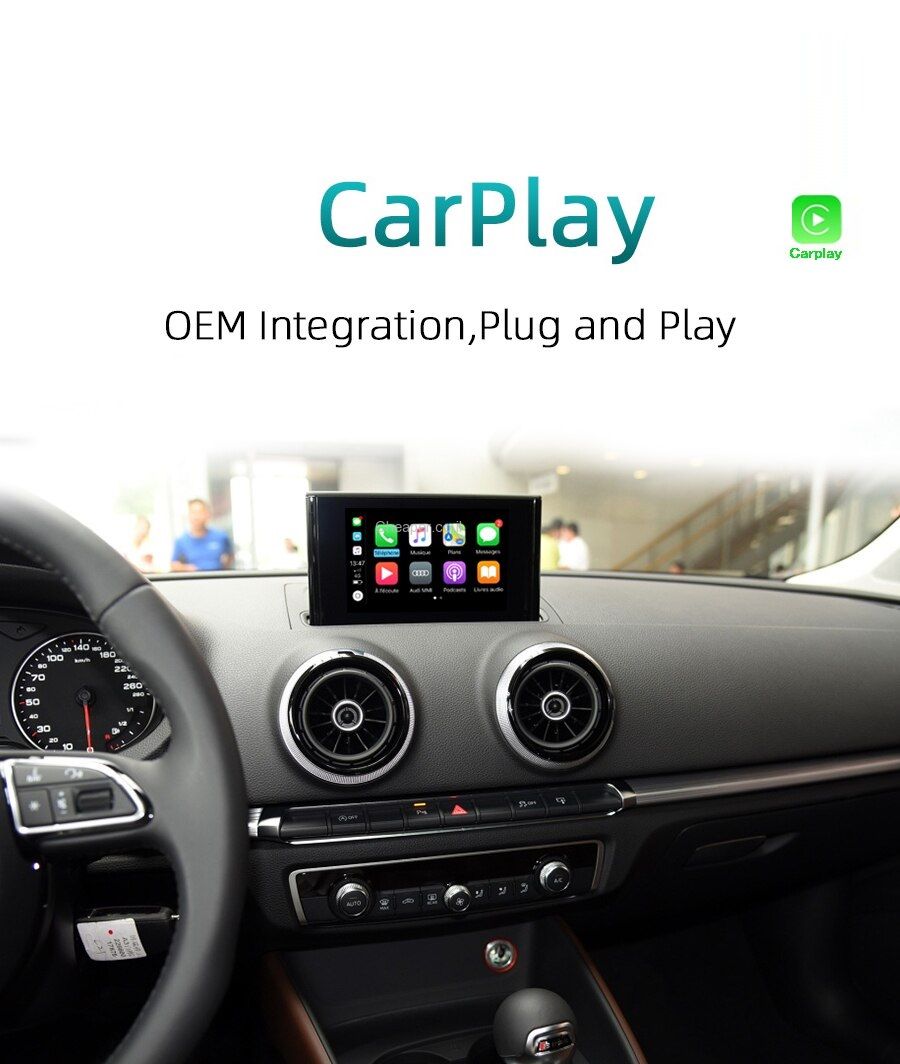 ���� Apple CarPlay ����� ����� AUDI