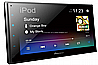מערכת מולטימדיה מסך גדול 6.8 אינצ' עם Bluetooth מובנה כניסות USB/AUX ושליטה על אייפון