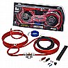קיט התקנה למגבר Stinger SK4241 4GA OFC נחושת טהורה עד 1500W עם RCA כפול