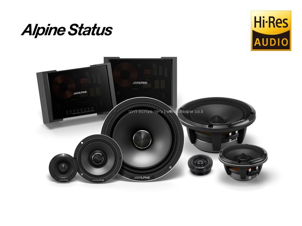 �� ������ �������� 3 ����� Slim-Fit 6.5 ���� ���� ������ ALPINE HDZ-653S ���� Alpine Status - ����� ����