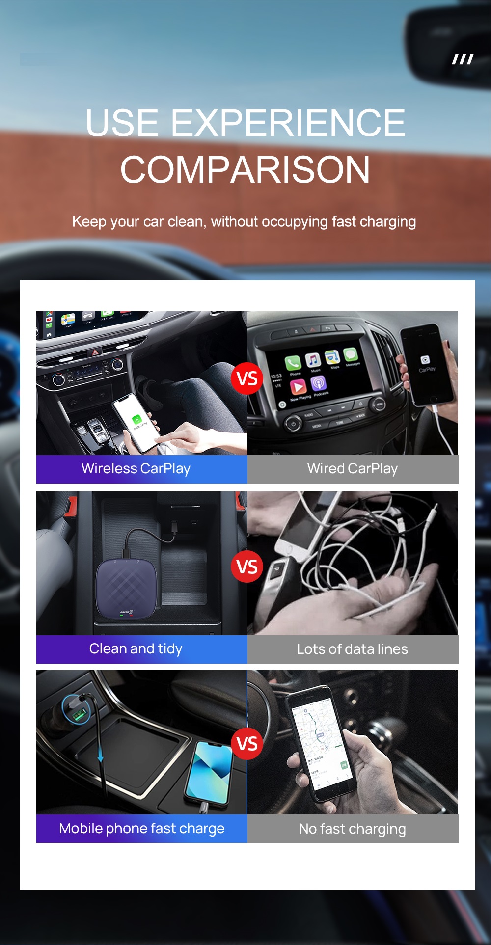 לפני ואחרי - התקנת פותח מסך למערכות עם CARPLAY לפני ואחרי - התקנת פותח מסך למערכות עם CARPLAY